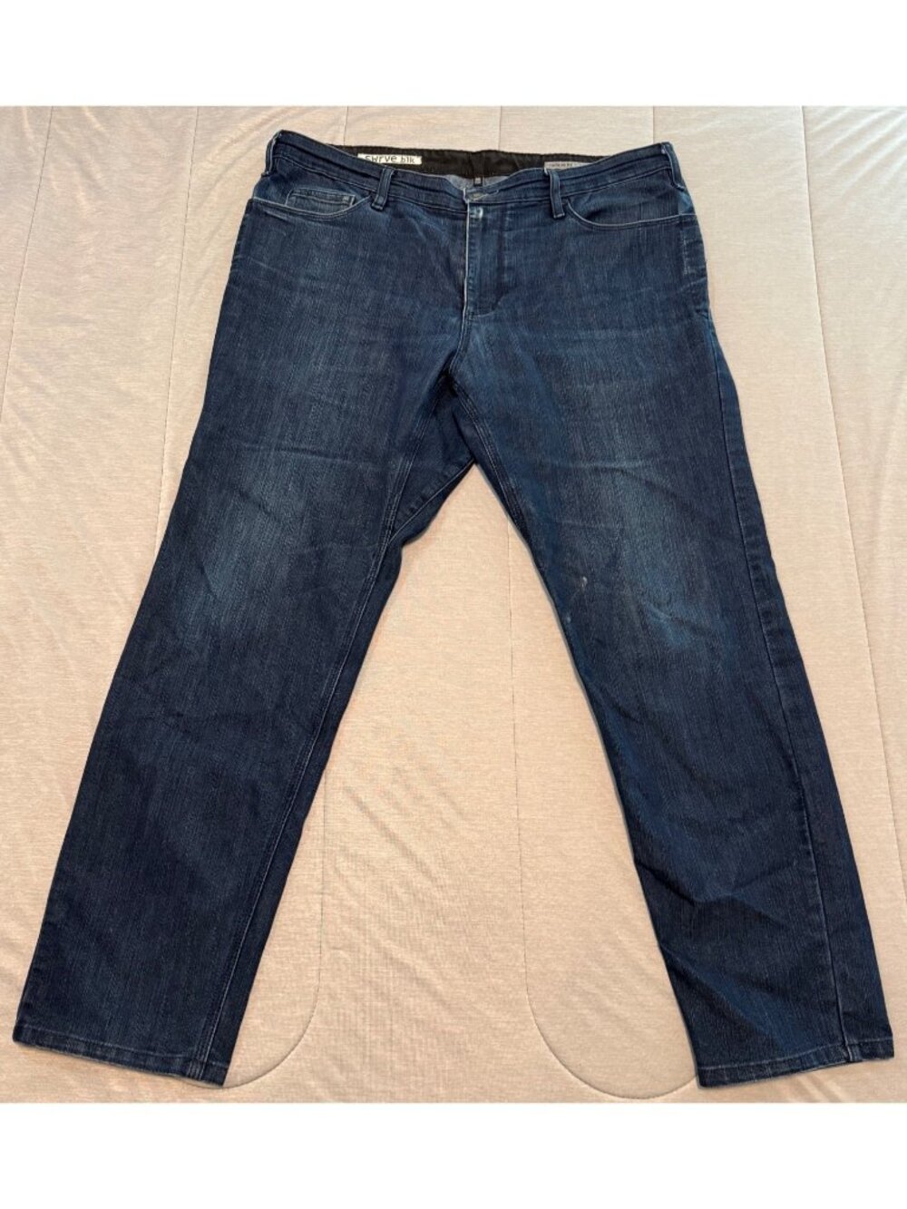 Swrve Regular Trim Fit Trousers Pants Men 38 Cycling Cotton Stretch Denim Jeans